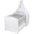 Produktbild: BABYBETT Sterne 2 70 x 140 cm inkl. Textilien