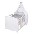 Produktbild: Roba Komplettbettset 70x140cm Bettwäsche Himmel Nest & Matratze NEU