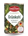 Produktbild: DREISTERN Grünkohl 400g I Mit Gemüse & Kartoffeln I Herzhaftes Fertiggericht in recyclebarer Konservendose I Lange Haltbarkeit dank natürlicher Konservierung I Hausmacher Qualität