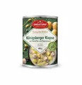Produktbild: Dreistern Hausmachermahlzeit Königsberger Klopse  Kartoffeln+Kapernsoße 4 x 400g