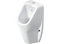 Produktbild: Duravit No. 1 Urinal 2818300000 30,5x29cm, Zulauf von oben, Rimless, weiß, ohne Fliege