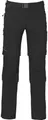 Produktbild: Bergson Outdoorhose QUEENSLAND Doppel Zipp-Off mit T-ZIPP Herren Wanderhose, vielseitig, pflegeleicht, Normalgrößen, schwarz