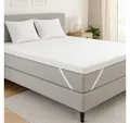 Produktbild: Dreamstar, Topper Easy Dream, ergonomischer Matratzentopper, Kaltschaum - H2/H3/H4/H5, 5 cm hoch, Kaltschaum, rutschfest, Bezug waschbar - für Matratzen und Boxspringbetten