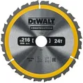 Produktbild: Stationäres Kreissägeblatt Ø216mm 24 Zähne Dewalt DT1952-QZ