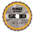 Produktbild: 5035048095690 PIŁA TARCZOWA DO DREWNA 216/30MM, 24 ZĘBY DEWALT
