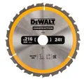 Produktbild: Kreissägeblatt für Holz 216/30 mm, 24 Zähne - DW DT1952-QZ
