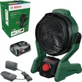 Produktbild: Bosch Home and Garden UniversalFan 18V-1000 Akku-Ventilator Grün, Schwarz mit Akku