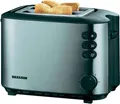 Produktbild: SEVERIN AT 2514 - Toaster - 2 Scheibe(n) - Black/Brushed Stainless Steel (AT 2514)