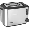 Produktbild: Automatik-Toaster AT 2514 edelstahl/schwarz, 850 Watt, für 2 Scheiben Toast, Retail