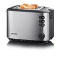 Produktbild: SEVERIN Toaster Schwarz, Edelstahl Edelstahl 850 W AT 2514