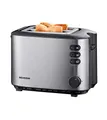 Produktbild: Severin Autmatic Toaster mit 850 W Leistung 2514, gebürsteter Edelstahl, schwarz