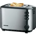 Produktbild: Severin AT 2514 Toaster mit eingebautem Brötchenaufsatz Edelstahl (gebürstet)...