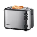 Produktbild: Severin AT 2514 Automatik Toaster Edelstahl gebürstet schwarz 850W