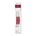 Produktbild: Victorinox schilmesje 2st glad 8cm rood