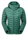 Produktbild: Rab Damen Cirrus Flex Hoody Leichter isolierter Mantel für Trekking, Skifahren und Klettern, Eukalyptus/Grüner Schiefer, L