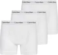 Produktbild: Calvin Klein Herren 3er Pack Boxershorts Trunks Unterwäsche, Weiß (White), M