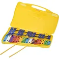 Produktbild: Glockenspiel, Xylophon, Percussion, Musikunterricht, 25 Töne, Handkoffer, Kin...