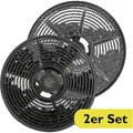 Produktbild: Bomann KF 571 2 Stück, Aktivkohlefilter für DU 774/7602 schwarz (13564)