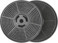 Produktbild: Bomann KF 571 Aktivkohlefilter für DU 774/7602, schwarz, 2 Stck.