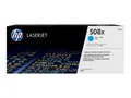 Produktbild: HP 508X - Hohe Ergiebigkeit - Cyan - original - LaserJet - Tonerpatrone (CF361X)