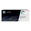 Produktbild: HP No.508X Toner cyan  Bis zu 9500 Seiten Laser Original Tonerkassette