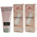Produktbild: Wella Shinefinity Glaze Warm 2 x 60 ml 09/73 Caramel Milk Tönung Set