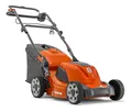 Produktbild: Husqvarna LC 141C Elektro-Rasenmäher – 41 cm Schnittbreite, leiser Betrieb, zentrale Schnitthöhenverstellung, klappbarer Holm, 50L Fangbox – ideal für mittelgroße Gärten