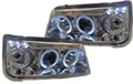Produktbild: LHD Scheinwerfer Paar Angel Eyes Klar Chrom Für Peugeot 205 83-96 Rechts