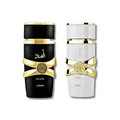 Produktbild: Lattafa for Unisex 2 Piece Eau de Parfum Geschenkset (Yara Moi for Women + Asad for Men) 96.4 g/100ml each