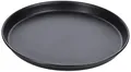 Produktbild: Contacto Pizzablech aus Schwarzblech, ∅28 cm, 2,5 cm hoch, gebördelter Rand, Gastro-Qualität, nicht spülmaschinengeeignet