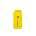 Produktbild: Sea to Summit - Lightweight Dry Bag M 8L- wasserdichte Aufbewahrung - Rollverschluss - Recycling-Gewebe - Befestigung & D-Ring - Wandern & Paddelsport - 19.9 x 16.5 x 39cm - Sulphur Yellow- 67g