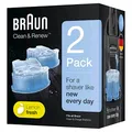 Produktbild: BRAUN Clean & Renew CCR 2 Reinigungskartuschen für Rasierer, 2 St.