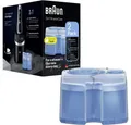Produktbild: Braun Rasierhobel Nachfüllkartuschen (2er-Pack) für Rasierer-Reinigungsstation., Hygienische Reinigung des Rasierers