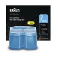 Produktbild: 2er Pack Reinigungskartuschen CCR Clean&Renew zu Braun Rasierer Series 3,5,7,9
