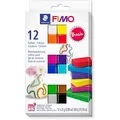 Produktbild: Staedtler Fimo Basic Modelliermasse 8023 C12-1, 12 Stück
