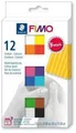 Produktbild: Fimo Soft Set 12 Farben Basic, 12 Stück