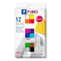 Produktbild: ofenhärtende Modelliermasse FIMO soft in basic Farben weich und geschmeidig s...