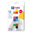 Produktbild: STAEDTLER FIMO® soft Basic Colours 12 Halbböcke á 25g Modelliermasse ofenhärtend