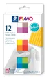 Produktbild: FIMO weiche Farben Basic 12x25g Set Staedtler