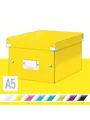 Produktbild: Leitz Click & Store WOW Aufbewahrungs- und Transportbox Klein (Für A5) Gelb