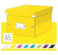 Produktbild: LEITZ Organizer Click & Store Aufbewahrungsbox 7,4 l gelb 21,6 x 28,2 x 16,0 cm