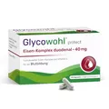 Produktbild: Glycowohl® Eisen-Komplex duodenal hochdosiert mit 4 verschiedenen Eisenformen + gepuffertes Vitamin C - magenschonend - laborgeprüft mit Zertifikat - vegetarisch - 90 Kapseln