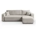 Produktbild: Lookway Ecksofa, Creme, Textil, 247x143 cm, Wohnzimmer, Sofas & Couches, Wohnlandschaften, Ecksofas
