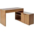 Produktbild: Livetastic Eckschreibtisch, Eiche, Holzwerkstoff, 2 Schublade(n) Schubladen, rechteckig, Wange, 118x76x140 cm, Kabeldurchlass, Stauraum, seitenverkehrt montierbar, in verschiedenen Holz-Dekoren erhältlich, Arbeitszimmer, Schreibtische, Eckschreibtische