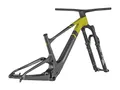 Produktbild: Scott Spark ST 900 Tuned HMF Rahmen + Gabel raw carbon/savannah green/black M // 41 cm 292049008