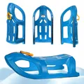 Produktbild: Sea Lion Kinder Plastik Schlitten Blau, Rutsche, Rodel