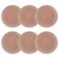 Produktbild: BUTLERS Teller Ø21cm 6er Teller Set SUMATRA Steinzeug Geschirr | Kuchenteller Frühstücksteller Speiseteller Essteller | Exotisch & gemustert | Mikrowellen- & spülmaschinenfest