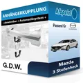 Produktbild: G.D.W. Anhängekupplung abnehmbar passend für Mazda 3 Stufenheck 11.2018-jetzt FP
