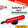 Produktbild: SafePro X™ Auto Notfallhammer Gurtschneider Fensterbrecher Safe Pro Safety First