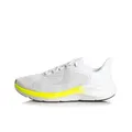 Produktbild: Under Armour Herren Charged Pursuit 4 Großes Logo, Jogging Schuhe mit Dämpfung, leichter & atmungsaktiver Herren Laufschuh, komfortable Sportschuhe für Männer,White / High Vis Yellow / Halo Gray,42